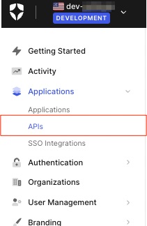 Auth0 Applications